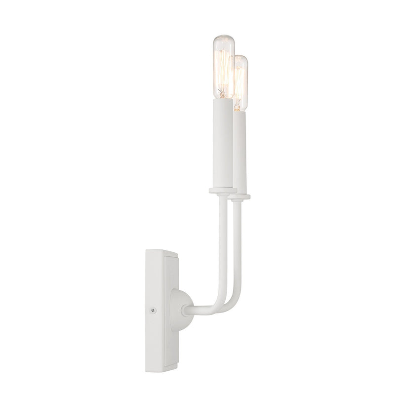 Savoy House 9-4044-2-83 Two Light Wall Sconce, Bisque White