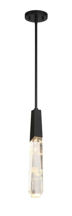 George Kovacs P1283-66A-L LED Pendant, Coal