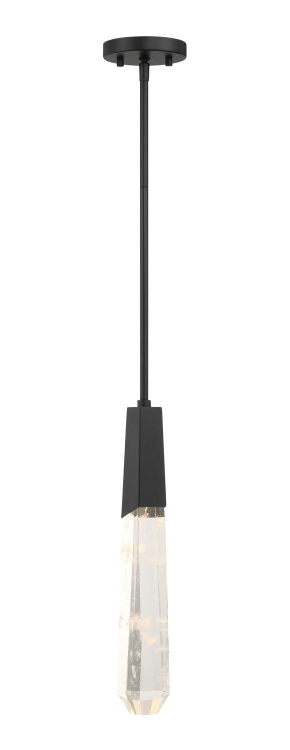 George Kovacs P1283-66A-L LED Pendant, Coal