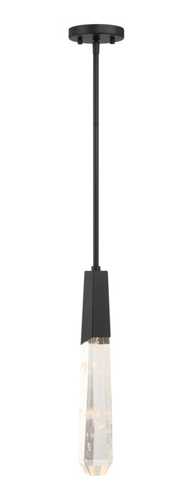 George Kovacs P1283-66A-L LED Pendant, Coal