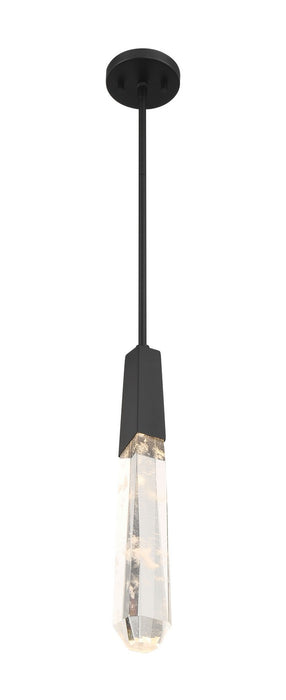George Kovacs P1283-66A-L LED Pendant, Coal