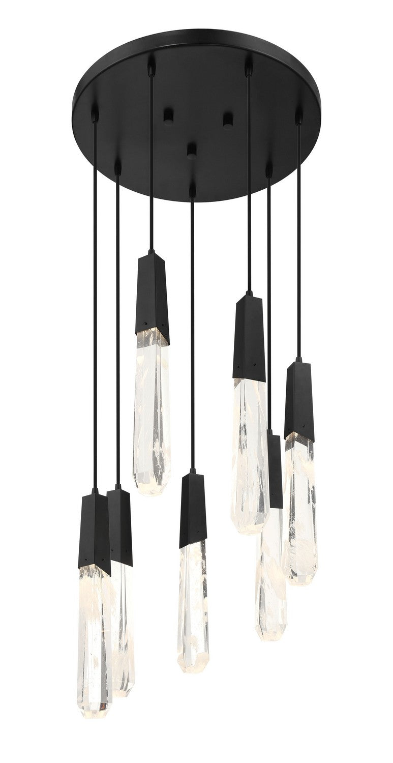 George Kovacs P1287-66A-L LED Pendant, Coal