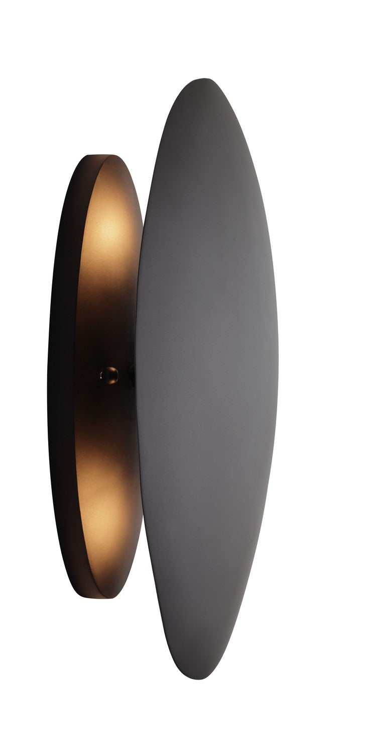 George Kovacs P1331-66A Two Light Wall Sconce, Coal
