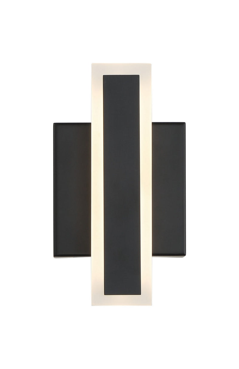 George Kovacs P1413-66A-L LED Wall Sconce, Coal