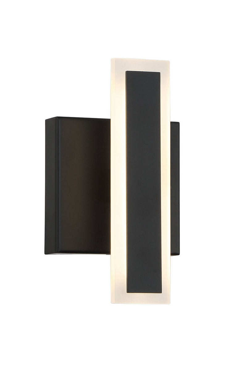 George Kovacs P1413-66A-L LED Wall Sconce, Coal