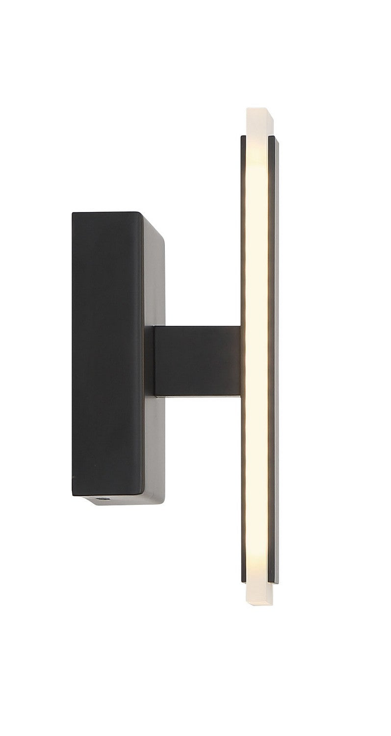 George Kovacs P1413-66A-L LED Wall Sconce, Coal