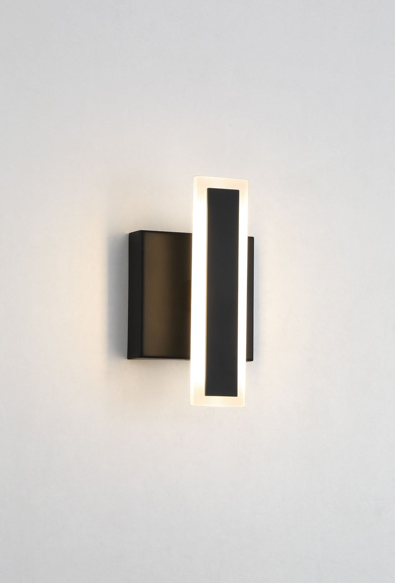George Kovacs P1413-66A-L LED Wall Sconce, Coal