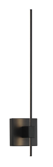 George Kovacs P1435-66A-L LED Wall Sconce, Coal