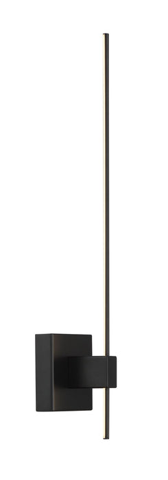 George Kovacs P1435-66A-L LED Wall Sconce, Coal