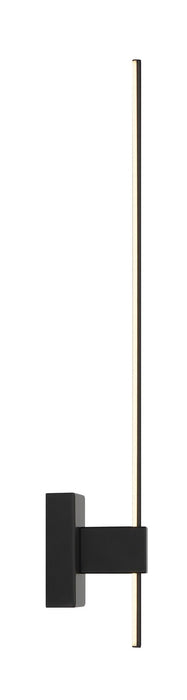 George Kovacs P1435-66A-L LED Wall Sconce, Coal