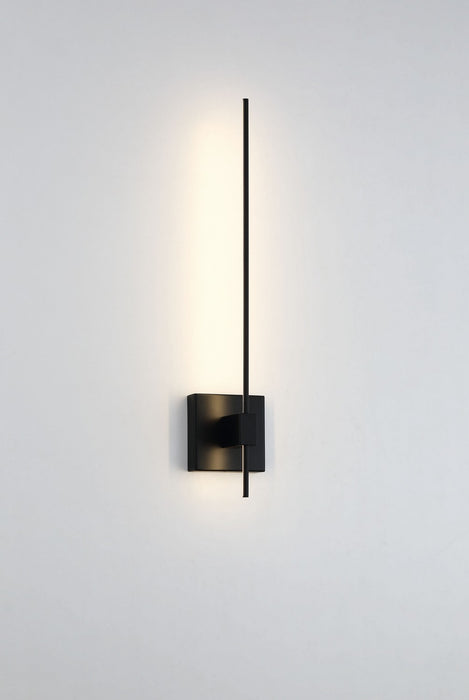 George Kovacs P1435-66A-L LED Wall Sconce, Coal