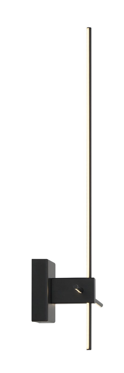 George Kovacs P1436-66A-L LED Wall Sconce, Coal