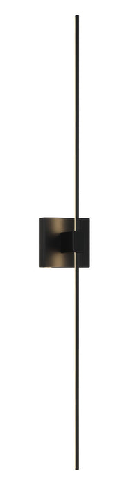 George Kovacs P1437-66A-L LED Wall Sconce, Coal
