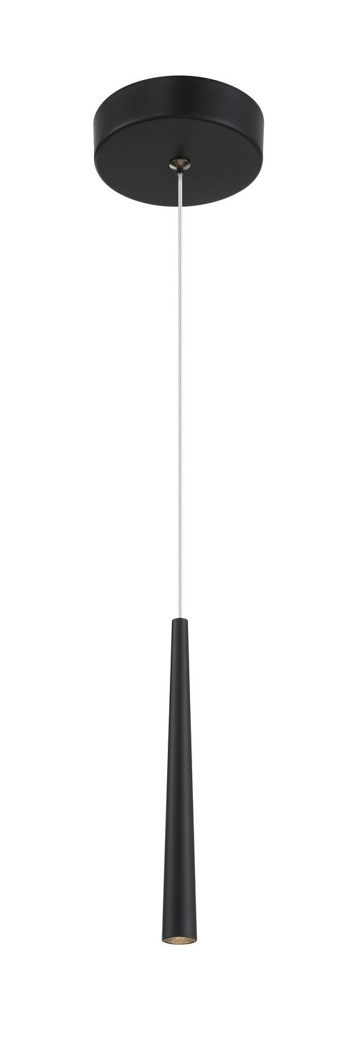 George Kovacs P1458-66A-L LED Mini Pendant, Coal