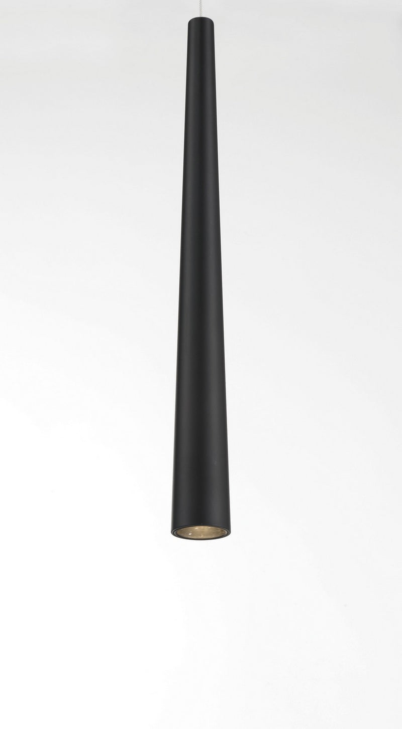 George Kovacs P1458-66A-L LED Mini Pendant, Coal