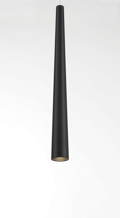 George Kovacs P1458-66A-L LED Mini Pendant, Coal
