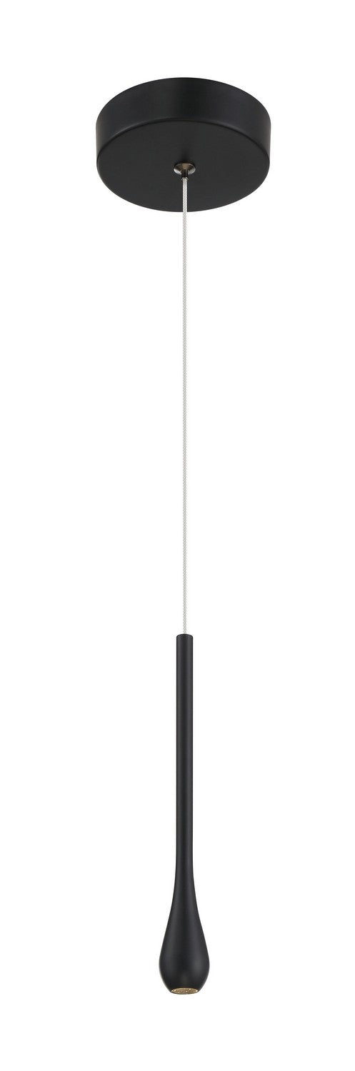 George Kovacs P1461-66A-L LED Mini Pendant, Coal