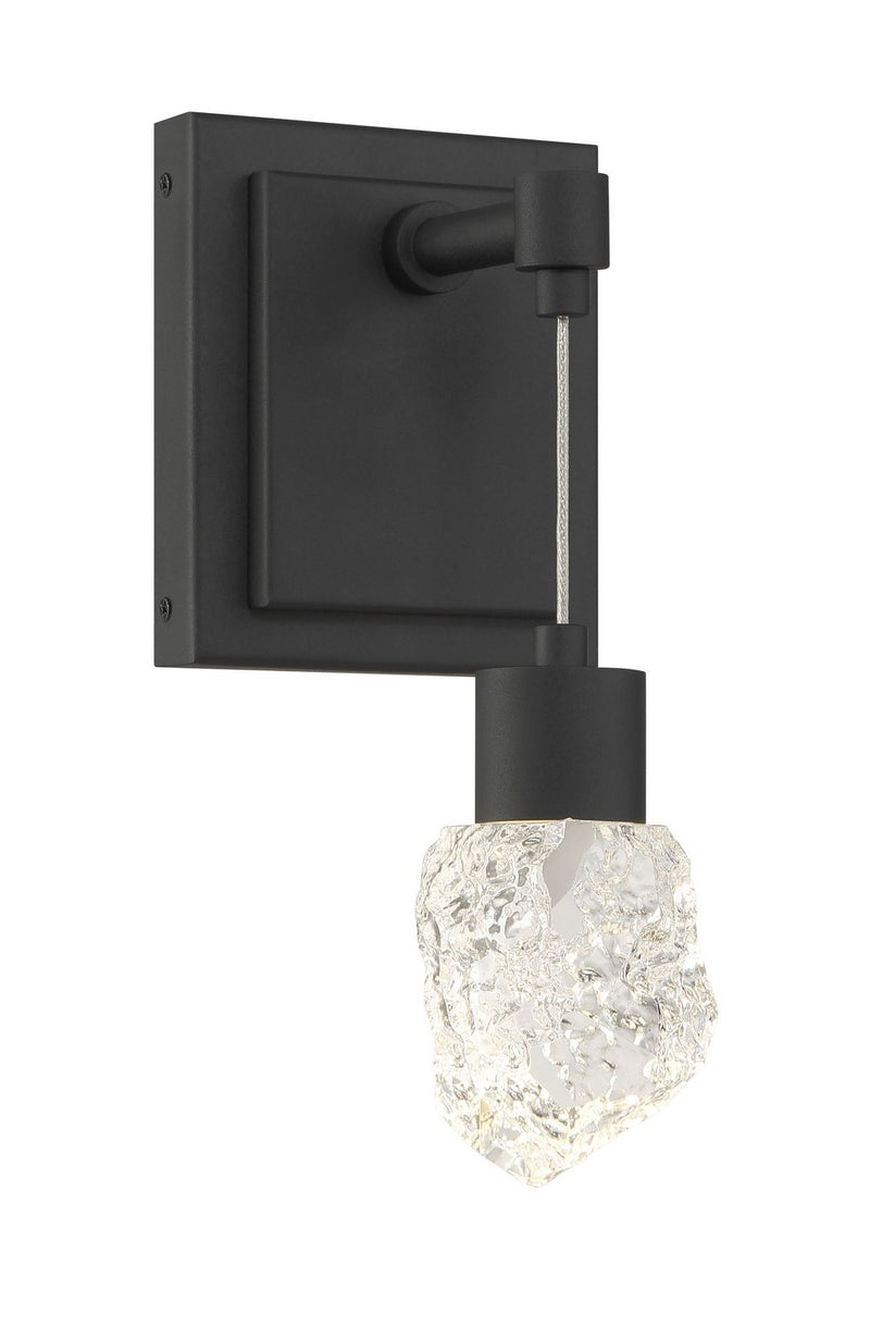 George Kovacs P1535-066-L LED Wall Sconce, Sand Coal