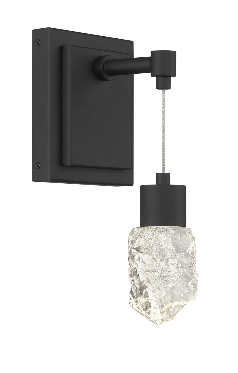 George Kovacs P1535-066-L LED Wall Sconce, Sand Coal