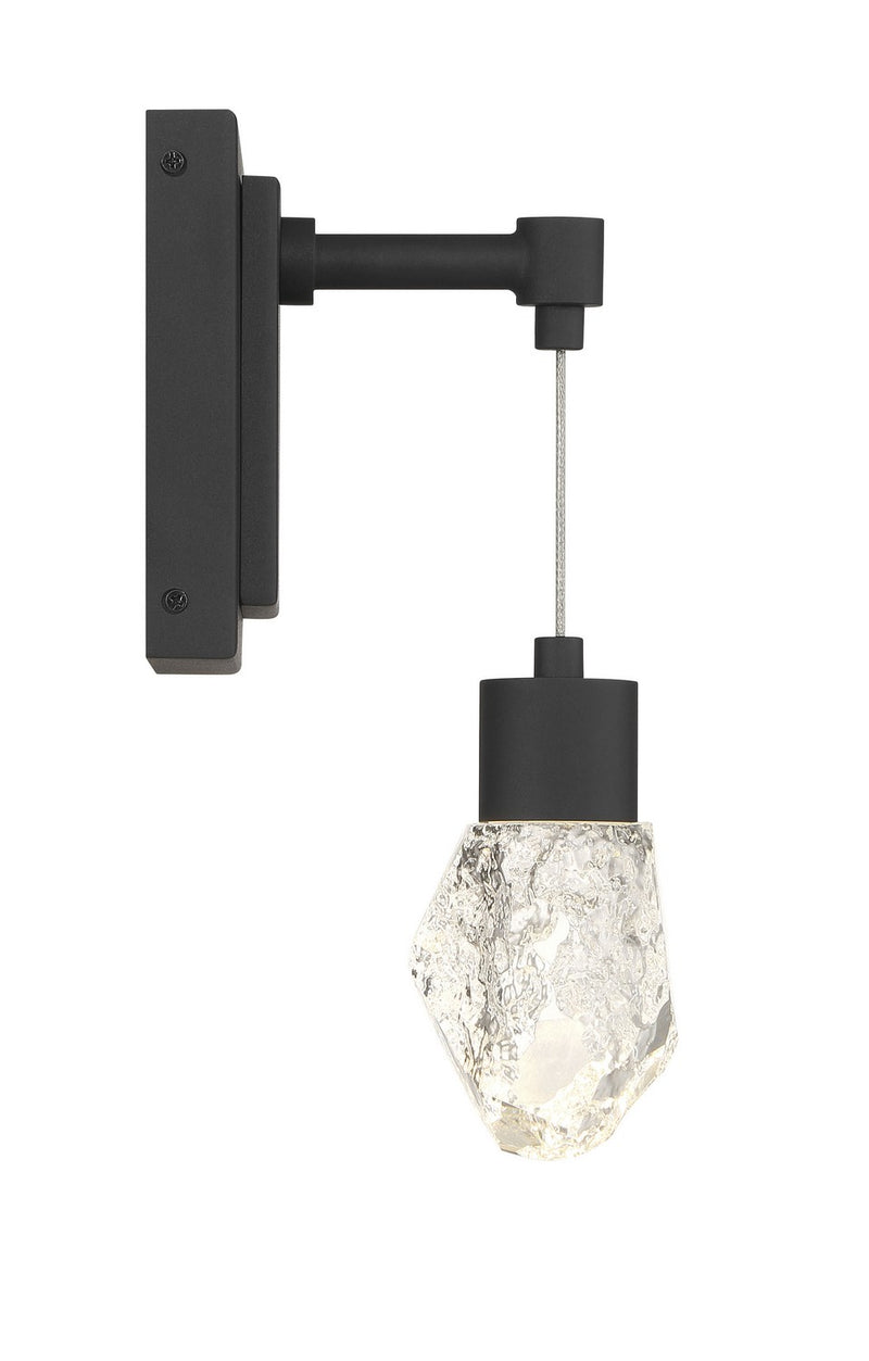George Kovacs P1535-066-L LED Wall Sconce, Sand Coal