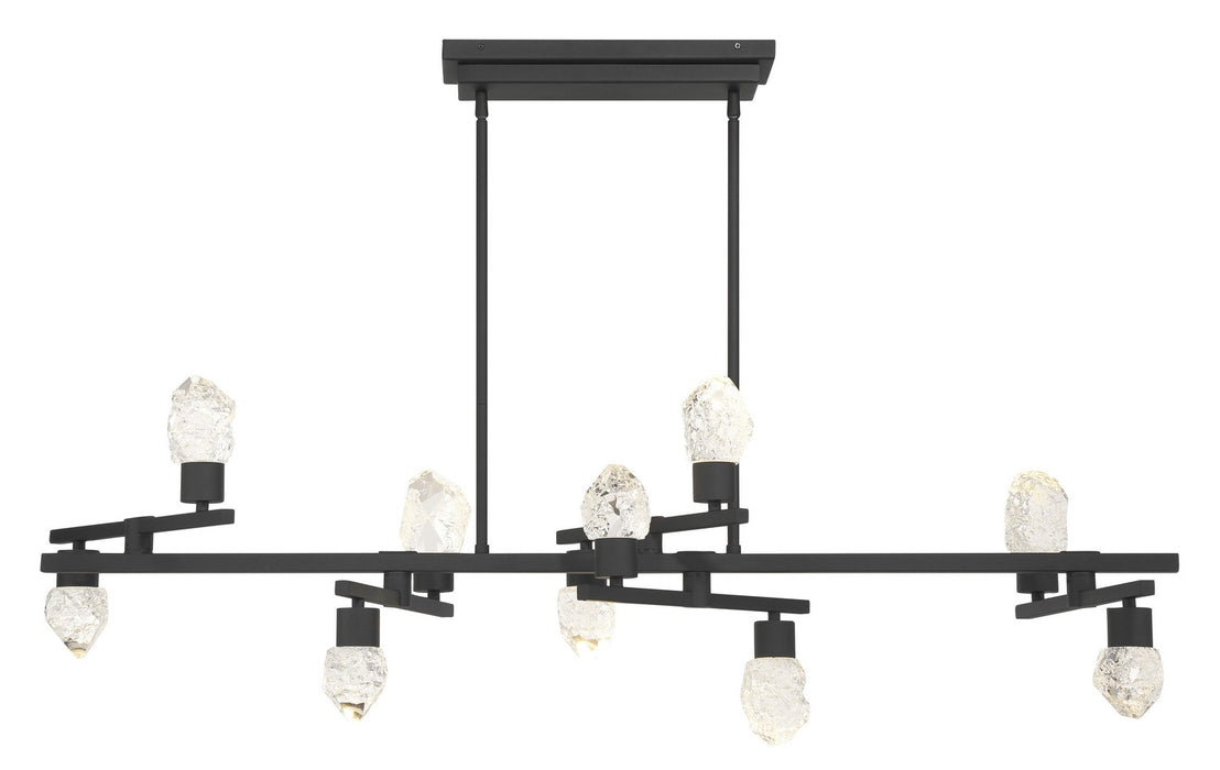 George Kovacs P1538-066-L LED Island Pendant, Sand Coal