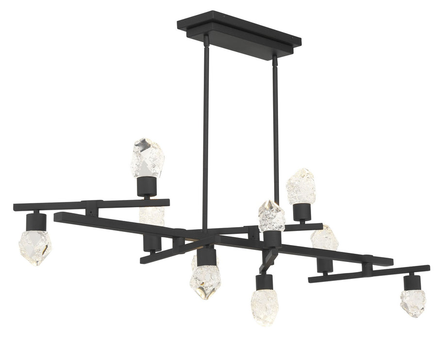 George Kovacs P1538-066-L LED Island Pendant, Sand Coal