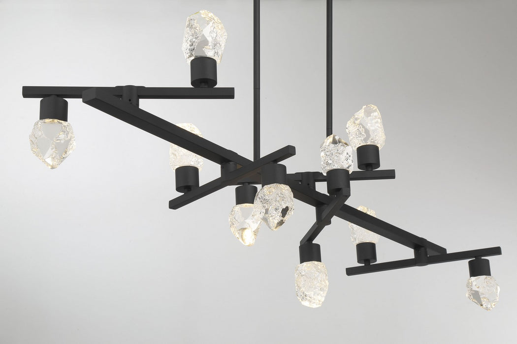 George Kovacs P1538-066-L LED Island Pendant, Sand Coal