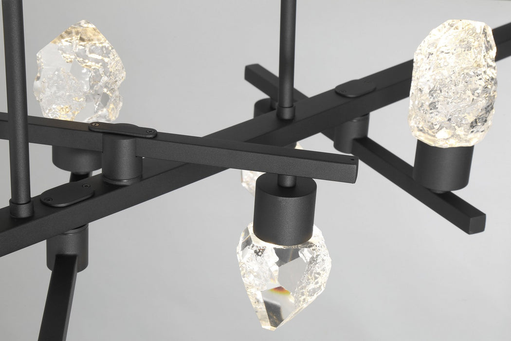 George Kovacs P1538-066-L LED Island Pendant, Sand Coal