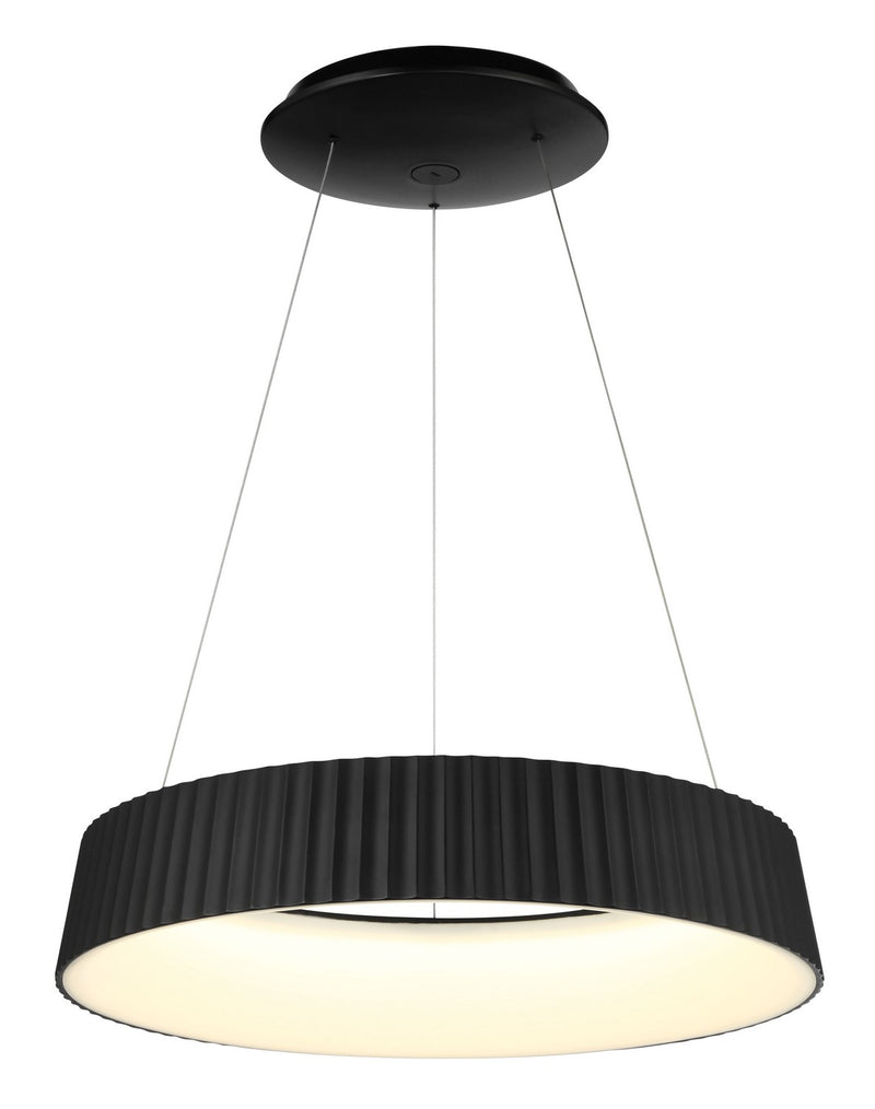 George Kovacs P8130-66A-L LED Pendant, Coal
