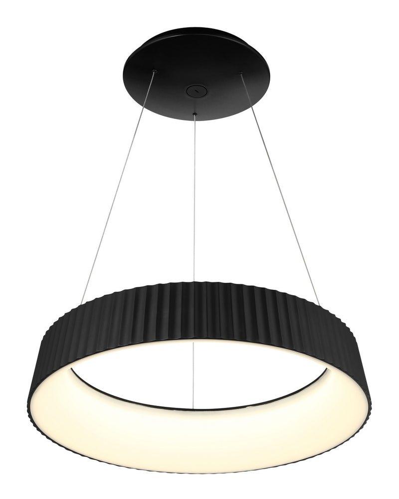 George Kovacs P8130-66A-L LED Pendant, Coal