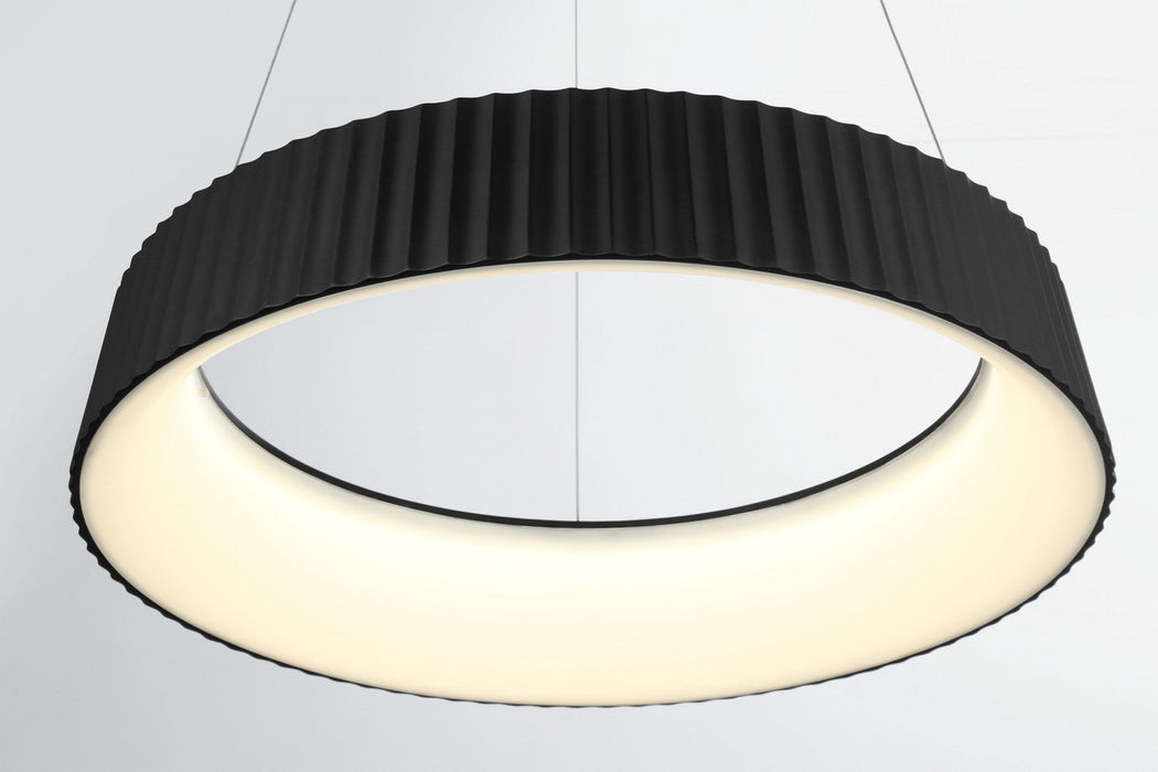 George Kovacs P8130-66A-L LED Pendant, Coal
