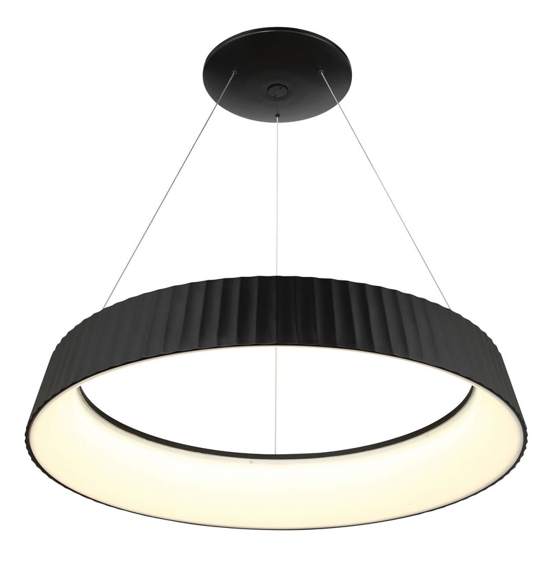 George Kovacs P8131-66A-L LED Pendant, Coal