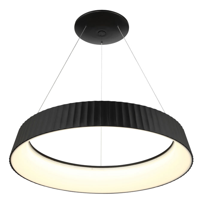 George Kovacs P8131-66A-L LED Pendant, Coal