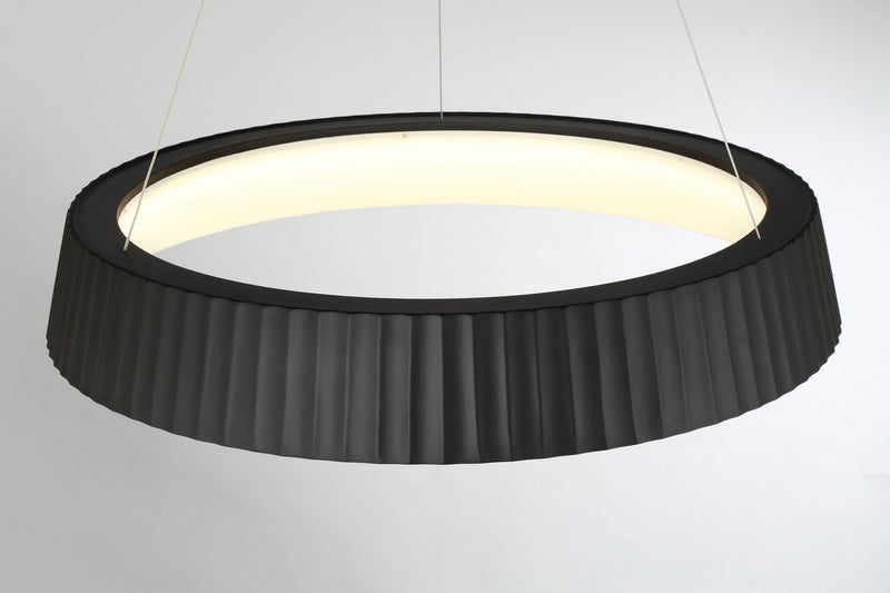 George Kovacs P8131-66A-L LED Pendant, Coal