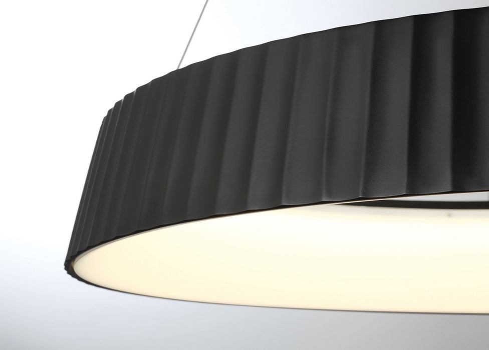 George Kovacs P8131-66A-L LED Pendant, Coal