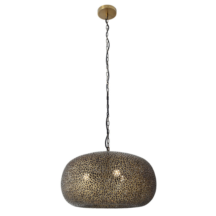 Metropolitan N1503-752 Three Light Pendant, Gilded Brass