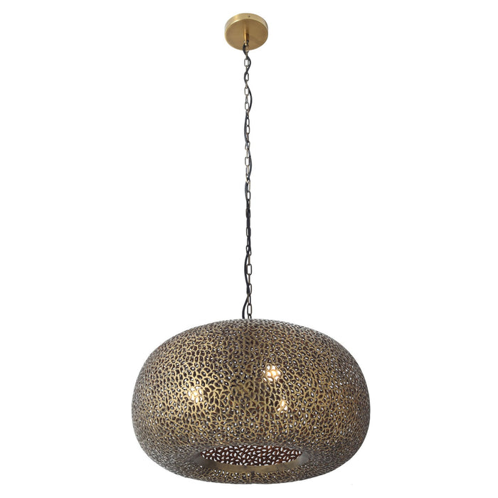 Metropolitan N1503-752 Three Light Pendant, Gilded Brass