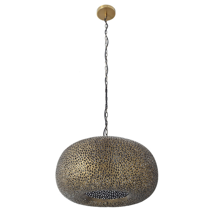 Metropolitan N1503-752 Three Light Pendant, Gilded Brass