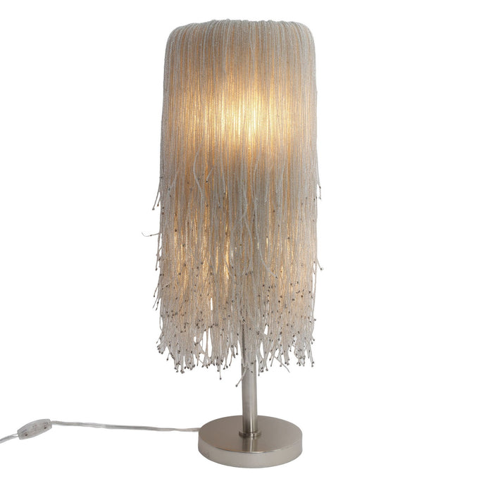 Metropolitan N1512-613 Two Light Table Lamp, Polished Nickel