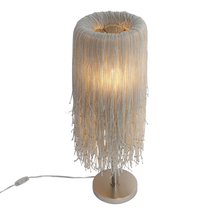 Metropolitan N1512-613 Two Light Table Lamp, Polished Nickel