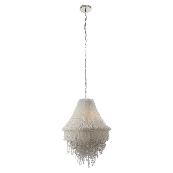 Metropolitan N1513-613 Three Light Flush Mount, Polished Nickel