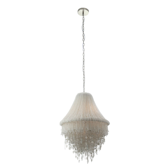 Metropolitan N1513-613 Three Light Flush Mount, Polished Nickel