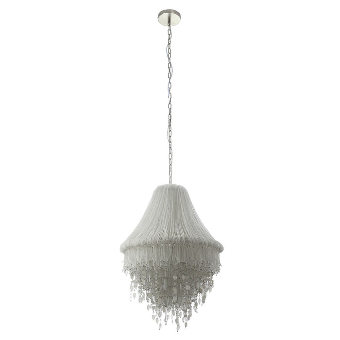 Metropolitan N1513-613 Three Light Flush Mount, Polished Nickel
