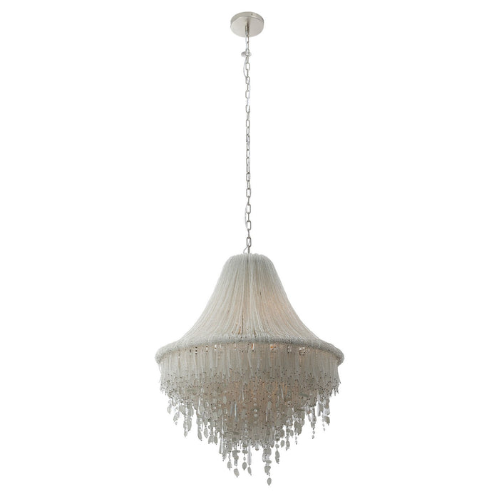 Metropolitan N1517-613 Seven Light Pendant, Polished Nickel