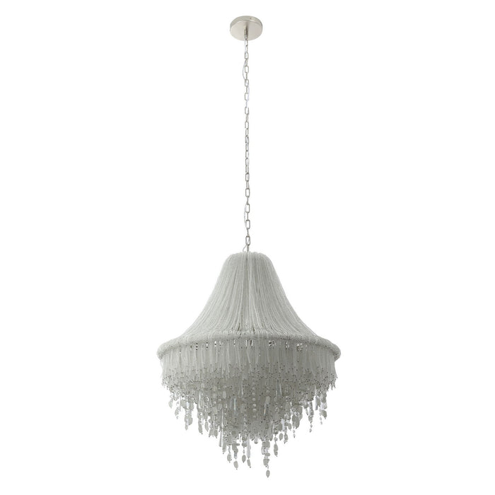 Metropolitan N1517-613 Seven Light Pendant, Polished Nickel
