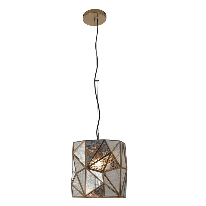 Metropolitan N1691-863 One Light Mini Pendant, Artisan Brass