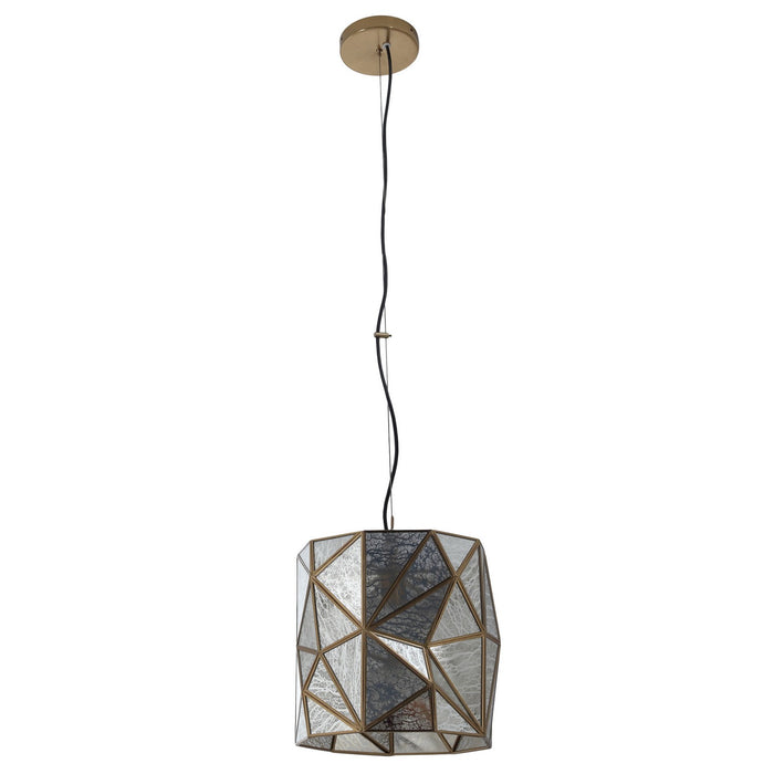Metropolitan N1691-863 One Light Mini Pendant, Artisan Brass