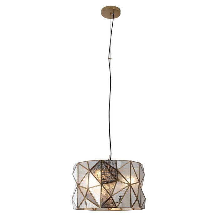 Metropolitan N1693-863 Three Light Pendant, Artisan Brass