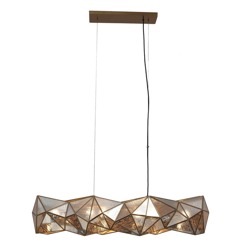 Metropolitan N1696-863 Six Light Island Pendant, Artisan Brass