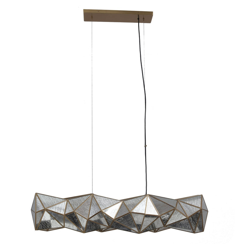 Metropolitan N1696-863 Six Light Island Pendant, Artisan Brass